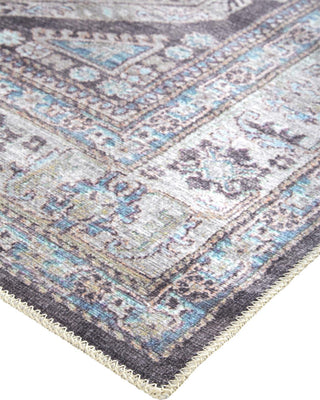 Feizy Percy 39AGF Gray/Blue Area Rug Lifestyle Image