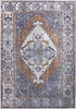Feizy Percy 39AIF Blue/Brown Area Rug main image