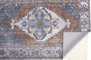 Feizy Percy 39AIF Blue/Brown Area Rug Lifestyle Image