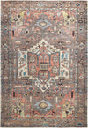 Feizy Percy 39AHF Rust/Blue Area Rug – Incredible Rugs and Decor