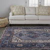 Feizy Percy 39AKF Blue/Brown Area Rug Lifestyle Image