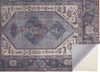 Feizy Percy 39AKF Blue/Brown Area Rug Lifestyle Image