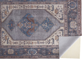 Feizy Percy 39AKF Blue/Brown Area Rug Lifestyle Image