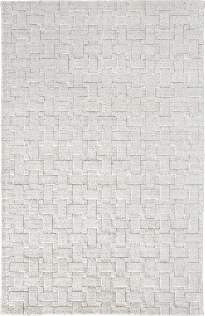 Feizy Redford 8669F White Area Rug main image