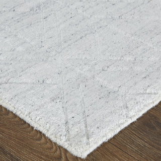 Feizy Redford 8847F White/Silver Area Rug Lifestyle Image