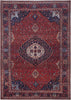 Feizy Rawlins 39HDF Red/Navy Area Rug main image