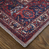 Feizy Rawlins 39HDF Red/Navy Area Rug Lifestyle Image