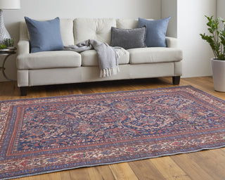 Feizy Rawlins 39HGF Navy/Multi Area Rug Lifestyle Image