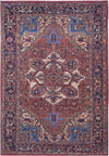 Feizy Rawlins 39HHF Red/Navy Area Rug main image