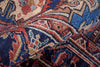 Feizy Rawlins 39HHF Red/Navy Area Rug Corner Image