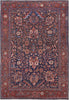 Feizy Rawlins 39HIF Red/Navy Area Rug main image