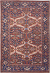 Feizy Rawlins 39HMF Red/Navy Area Rug main image