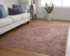 Feizy Rawlins 39HNF Terracotta/Multi Area Rug Lifestyle Image