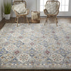 Feizy Rylan 8638F Gray/Multi Area Rug Lifestyle Image
