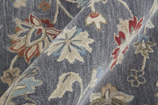 Feizy Rylan 8639F Blue Area Rug Corner Image