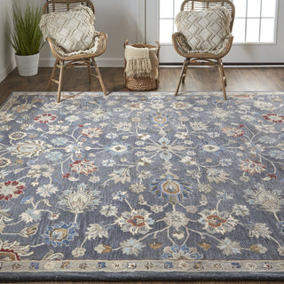 Feizy Rylan 8639F Blue Area Rug Lifestyle Image