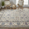 Feizy Rylan 8640F Gray Area Rug Lifestyle Image