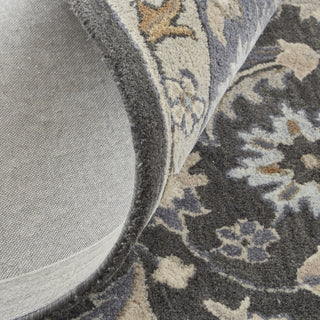 Feizy Rylan 8643F Charcoal Area Rug Detail Image