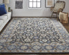Feizy Rylan 8643F Charcoal Area Rug Lifestyle Image Feature