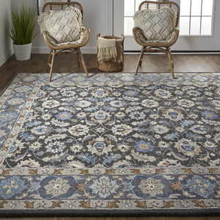 Feizy Rylan 8643F Charcoal Area Rug Lifestyle Image