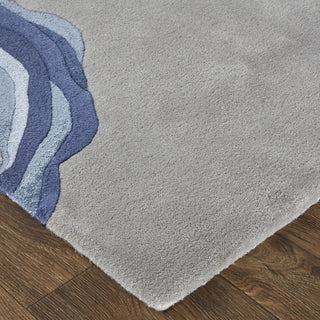 Feizy Serrano 8853F Gray/Blue Area Rug Lifestyle Image