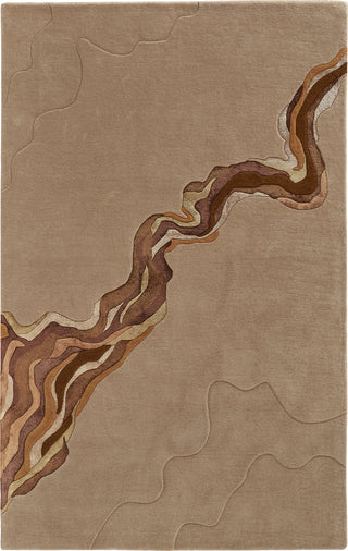 Feizy Serrano 8853F Orange Area Rug main image