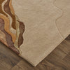 Feizy Serrano 8853F Orange Area Rug Lifestyle Image