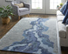Feizy Serrano 8854F Blue/Silver Area Rug Lifestyle Image