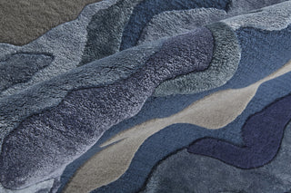 Feizy Serrano 8856F Gray/Blue Area Rug Lifestyle Image