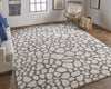 Feizy Belden T6001 Gray Area Rug Lifestyle Image