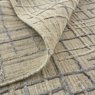 Feizy Kirkwood T8001 Beige/Silver Area Rug Detail Image