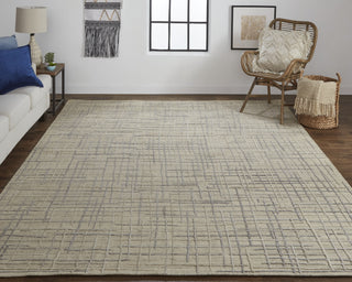 Feizy Kirkwood T8001 Beige/Silver Area Rug by Thom Filicia Lifestyle Image Feature