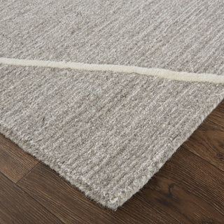 Feizy Euclid T8004 Gray/Ivory Area Rug Lifestyle Image