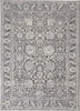 Feizy Thackery 39CWF Charcoal/White Area Rug main image