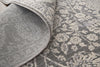 Feizy Thackery 39CWF Charcoal/White Area Rug Detail Image