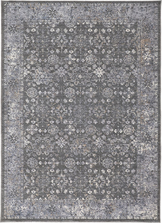 Feizy Thackery 39CYF Charcoal/Blue Area Rug main image