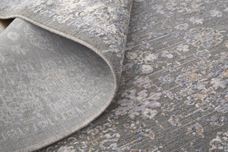 Feizy Thackery 39CYF Charcoal/Blue Area Rug Detail Image