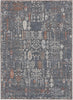 Feizy Thackery 39D1F Charcoal/Ivory Area Rug main image