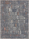 Feizy Thackery 39D1F Charcoal/Ivory Area Rug main image