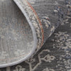 Feizy Thackery 39D1F Charcoal/Ivory Area Rug Detail Image