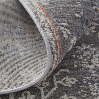 Feizy Thackery 39D1F Charcoal/Ivory Area Rug Detail Image