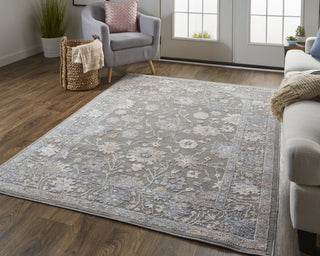 Feizy Thackery 39D2F Charcoal/Multi Area Rug Lifestyle Image Feature