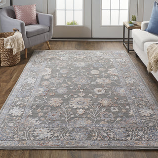 Feizy Thackery 39D2F Charcoal/Multi Area Rug Lifestyle Image