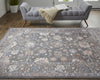 Feizy Thackery 39D2F Charcoal/Multi Area Rug Lifestyle Image