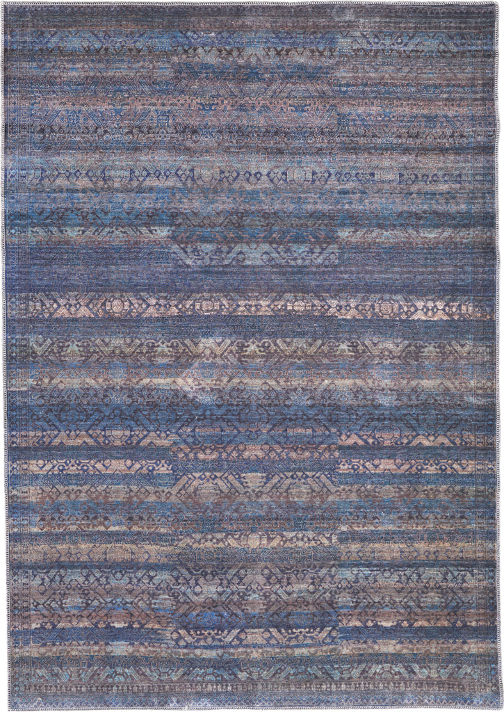 Feizy Voss 39H3F Blue/Green Area Rug main image