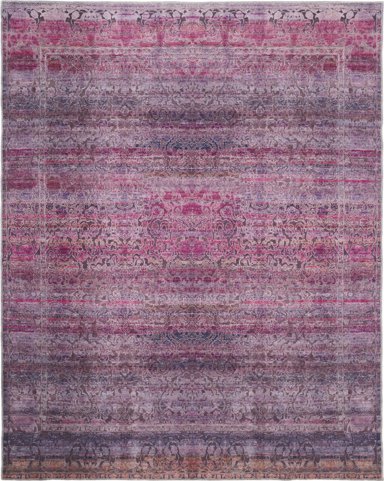 Feizy Voss 39H5F Pink/Purple Area Rug main image