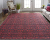 Feizy Voss 39H6F Pink Area Rug Lifestyle Image Feature