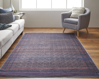 Feizy Voss 39H8F Charcoal/Multi Area Rug Lifestyle Image