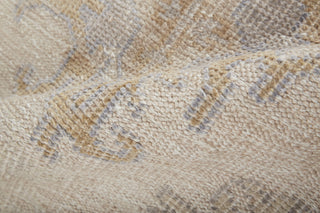 Feizy Wendover 6841F Beige/Gray Area Rug Corner Image