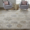 Feizy Wendover 6841F Beige/Gray Area Rug Lifestyle Image Featured 